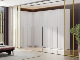Гардеробная Эккервуд (белый) в Купино - kupino.mebel-nsk.ru | фото
