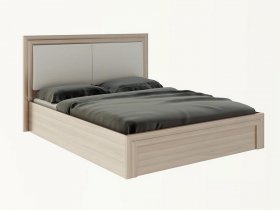 Кровать двуспальная с подъем. мех. 1,6м  Глэдис М32 в Купино - kupino.mebel-nsk.ru | фото