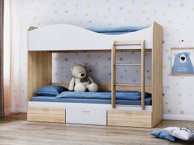 Кровать детская двухъярусная Кр-5 в Купино - kupino.mebel-nsk.ru | фото