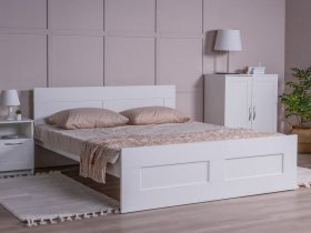Кровать двуспальная 1,6м Сириус в Купино - kupino.mebel-nsk.ru | фото