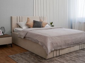 Кровать двуспальная 1,8м с подъем. мех. Леванте в Купино - kupino.mebel-nsk.ru | фото