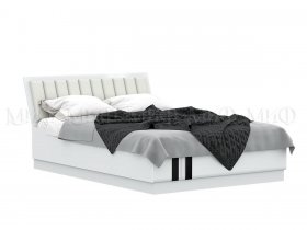 Кровать двуспальная с подъем.мех. 1,6м Магнолия в Купино - kupino.mebel-nsk.ru | фото