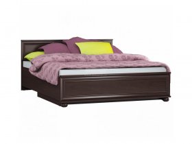 Кровать двуспальная с подъемным механизмом Верди СБ-1463/1 в Купино - kupino.mebel-nsk.ru | фото