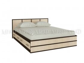 Кровать двуспальная Сакура 1,4 м в Купино - kupino.mebel-nsk.ru | фото