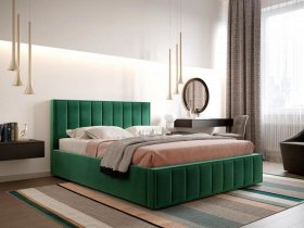 Кровать мягкая 1,4 Вена стандарт, вар.1 в Купино - kupino.mebel-nsk.ru | фото
