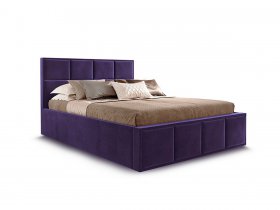 Кровать мягкая 1,6 Октавия стандарт, вар.3 в Купино - kupino.mebel-nsk.ru | фото