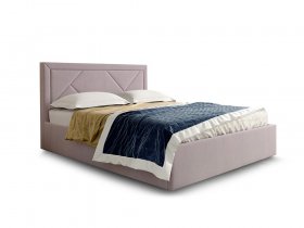 Кровать мягкая 1,6 Сиеста стандарт, вар.1 в Купино - kupino.mebel-nsk.ru | фото