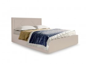 Кровать мягкая 1,6 Сиеста стандарт, вар.2 в Купино - kupino.mebel-nsk.ru | фото