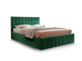 Кровать мягкая 1,6 Вена стандарт, вар.1 в Купино - kupino.mebel-nsk.ru | фото