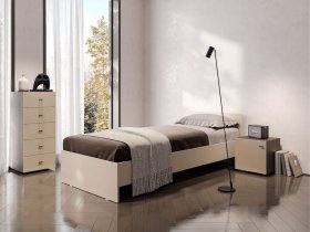 Кровать односпальная 0,9м Гиза в Купино - kupino.mebel-nsk.ru | фото