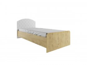 Кровать односпальная 0,9м Сканди КРД 900.1 в Купино - kupino.mebel-nsk.ru | фото