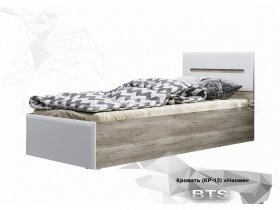Кровать односпальная Наоми КР-12 в Купино - kupino.mebel-nsk.ru | фото