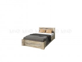 Кровать с ортопед. осн. 1,2м Ривьера в Купино - kupino.mebel-nsk.ru | фото