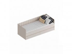 Кровать с ящиками «Тефия» (тефия/софт сантьяго) в Купино - kupino.mebel-nsk.ru | фото