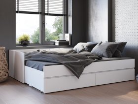 Кровать-трансформер Симпл КР-51 (белый) в Купино - kupino.mebel-nsk.ru | фото