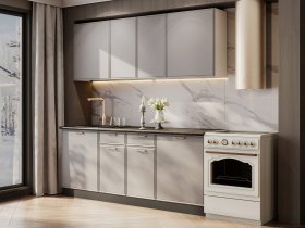 Кухонный гарнитур «Адель» 2,0м (нео) в Купино - kupino.mebel-nsk.ru | фото