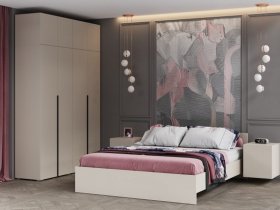 Модульная спальня Айри (кашемир) в Купино - kupino.mebel-nsk.ru | фото