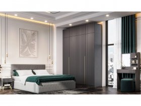 Модульная спальня Эккервуд в Купино - kupino.mebel-nsk.ru | фото