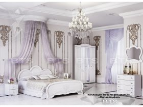 Модульная спальня «Филадельфия» в Купино - kupino.mebel-nsk.ru | фото