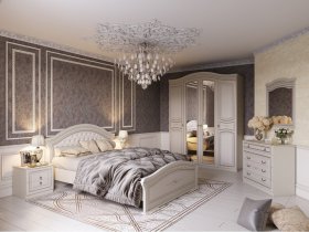 Модульная спальня Николь (Мебельград) в Купино - kupino.mebel-nsk.ru | фото