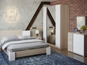 Модульная спальня «Валери» в Купино - kupino.mebel-nsk.ru | фото