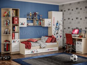 Модульная спальня Вега NEW Boy в Купино - kupino.mebel-nsk.ru | фото