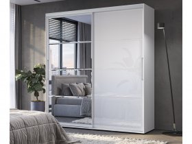 Шкаф-купе Крафт-6 2,0м (белый) в Купино - kupino.mebel-nsk.ru | фото