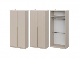 Шкаф ШК-100 Эккервуд (меланж) в Купино - kupino.mebel-nsk.ru | фото
