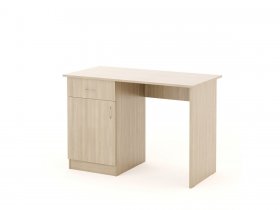 Стол письменный СП-01 (Биг) ясень шимо светлый в Купино - kupino.mebel-nsk.ru | фото