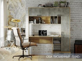 Стол письменный  Техно в Купино - kupino.mebel-nsk.ru | фото