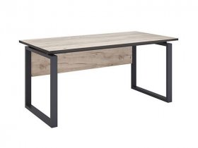 Стол руководителя Ст075.0 Гермес лофт (дуб крафт серый) в Купино - kupino.mebel-nsk.ru | фото