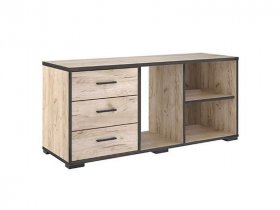 Тумба 1200 Тм075.0 Гермес лофт (дуб крафт серый) в Купино - kupino.mebel-nsk.ru | фото